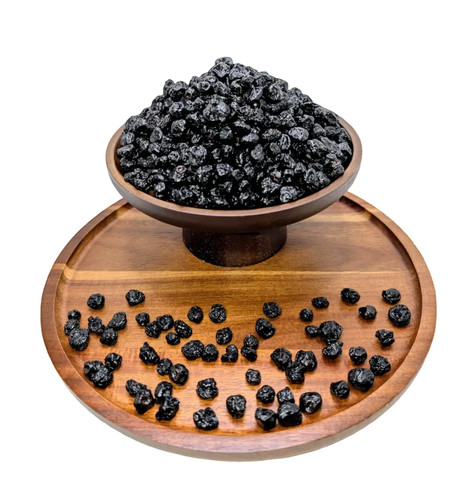 Heidelbeeren mit apfelsaft - mit,