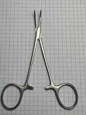 KLS MARTIN 13-311-12 wie BH111R Arterienklemme Mosquito gebogen 12cm Made in GER