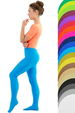 Glanz leggings mit fuss - leggings,