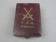 Sachsen Friedrich August Medaille im Verleihungsetui