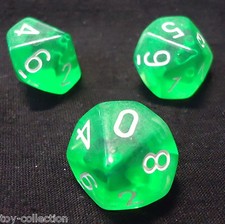 Würfel spielwürfel w10 - -,
