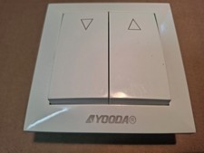 YOODA Rollladenschalter Jalousieschalter Unterputz-Druckschalter, selbsthalten