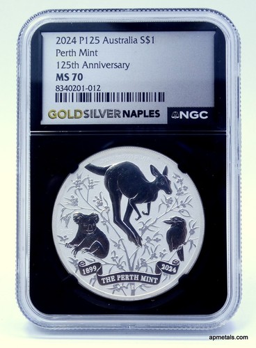 2024 ngc ms70 125th - ,