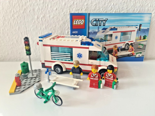 Lego city 4431 krankenwagen - lego,