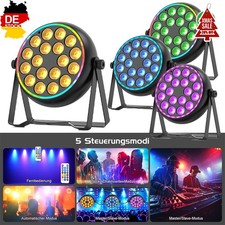 4X 4IN1 RGBW 18LED Par