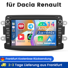 Android 15 32G Autoradio GPS NAVI CarPlay Renault Dacia Duster Dokker Lodgy 64GB