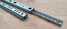 Schubladenschienen 2 Stk / 1 Paar,  Länge 342mm, Höhe 17mm,  Dicke 9,6mm