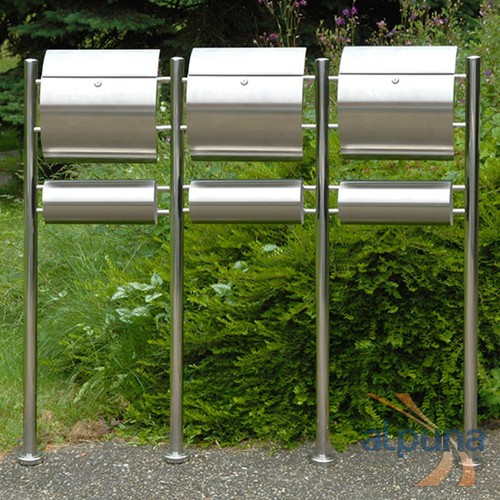 Dreier standbriefkasten 3er - dreier-standbriefkasten,