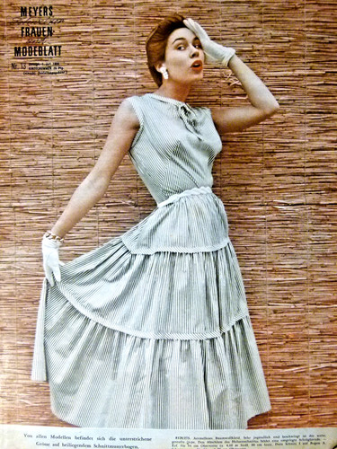 Altes modeheft von 1955 - altes,