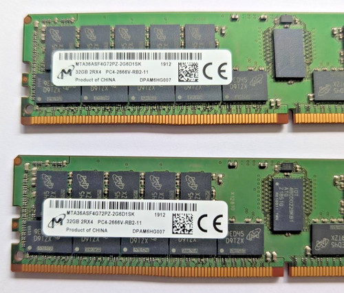 Micron 32gb ddr4 ecc - 🔥, reg