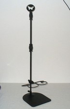 eleganter Stiefel Ständer / Halter * Metall * schwarz