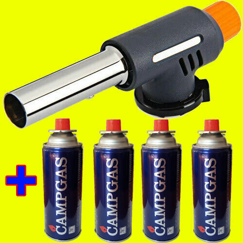 Lötbrenner 4 gaskartuschen - lötbrenner,
