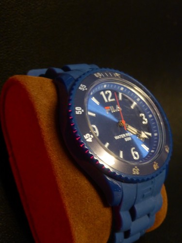 Armbanduhr quartz fila blau - quartz,