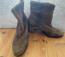 Stiefel braun Leder/Wildleder