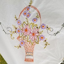 50x50 Table Cloth Vtg