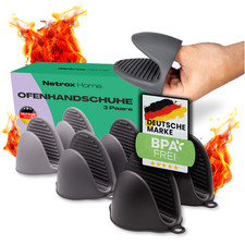 3 Paar Ofenhandschuhe Silikon