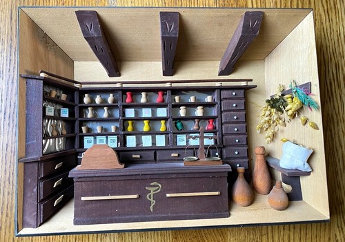 Vintage französische miniatur - vintage,