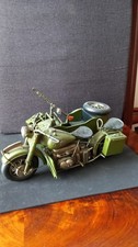Militär motorrad mit beiwagen - motorrad,