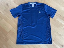 Sportshirt, Trikot climacool von Adidas, blau, Gr. XL