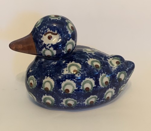 Bunzlauer keramik ente figur - keramik,