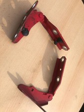 VW Polo 9N 2 x Scharnier für Motorhaube rechts&links 6Q0823302B/-1B Flashrot LP3