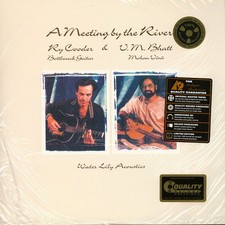 Ry Cooder & Vishwa Mohan Bhatt - A Meeting By (Vinyl 2LP - 1993 - US - Reissue)