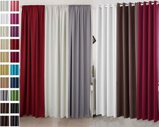 WOLTU Vorhang Gardinen blickdicht Verdunklungsvorhang mit Kräuselband Ösen Deko