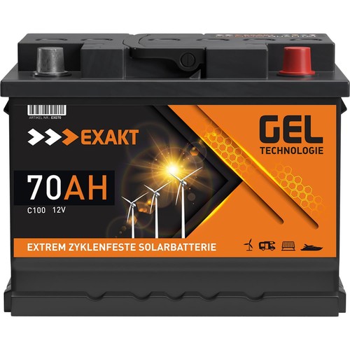 Gel batterie solarbatterie - gel,