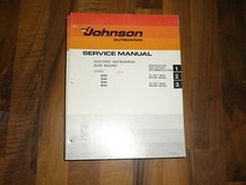 Johnson 1977! Outboard Motor Werkstatthandbuch Electric Outboards E25,45,28,48