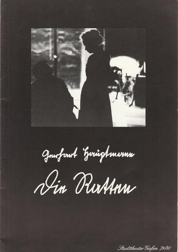 Programmheft gerhart hauptmann - programmheft,