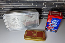 3 Werbe-Blechdosen Vintage