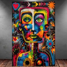 LEINWAND BILD ER XXL ABSTRAKT