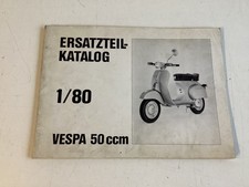 Vespa Ersatzteilkatalog 50N/50Special original 90-seitig 1980 selten top !