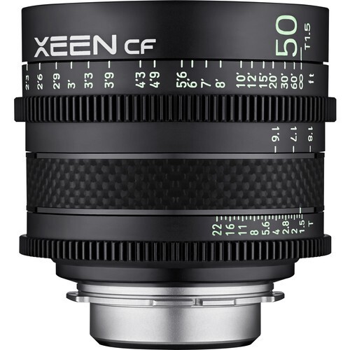Samyang xeen 50mm 5 - xeen, pro