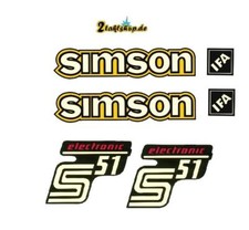 Simson s51 wasserabziehbild - simson,