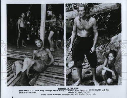 1989 press photo nick nolte - nick,