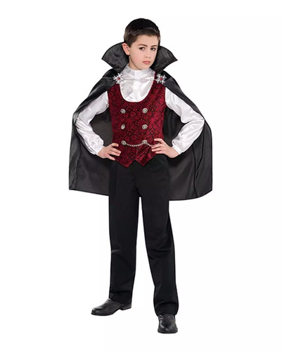Vampir kinderkostüm mit cape - vampir,