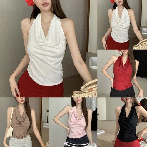 Stylische neckholder weste - stylische,