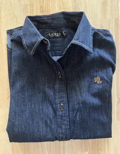 Ralph lauren jeanshemd langarm - ralph,