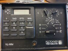 KLÖCKNER Wärmetechnik Heizungsregelung Steuerung KL - WM - A Technisch OK