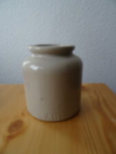 Alter Steingut  Senf - Topf