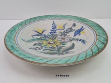 Obstschale Keramik Blumen