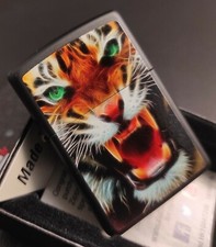 Zippo TIGER, Color Black