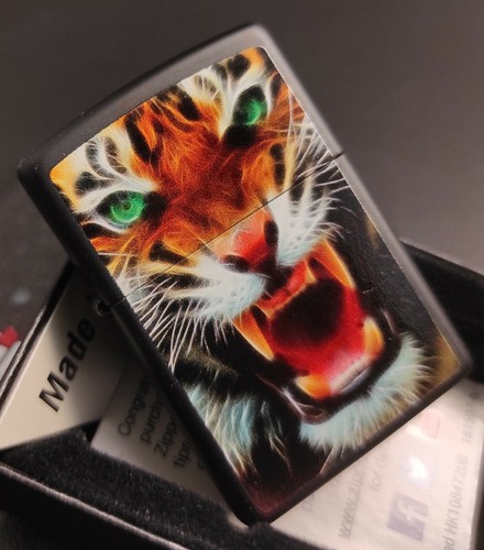 Zippo tiger color black - color,