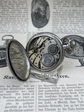 Interessante Taschenuhr 50mm 800er Silber defekt