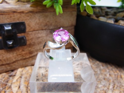 925 silber ring vintage rosa - 925,