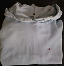 Tommy Hilfiger Kapuzenpullover Hoodie Damen Gr. XS  Hellblau