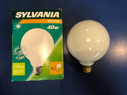 Sylvania globe e27 40w g95 - sylvania,