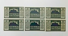 Quedlinburg notgeld 50 - 6x,