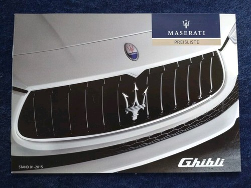 Maserati ghibli iii m157 - ghibli,